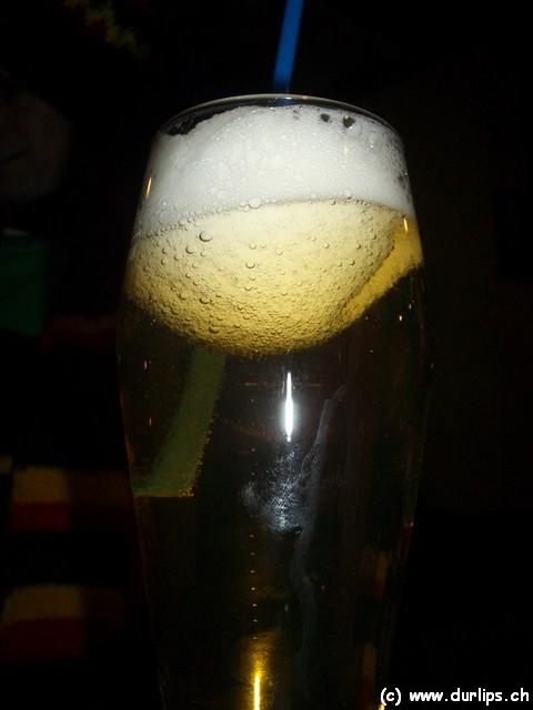 Bier + Zitronesorbet